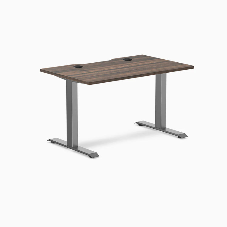 Desky Zero Scalloped Laminate Office Desk