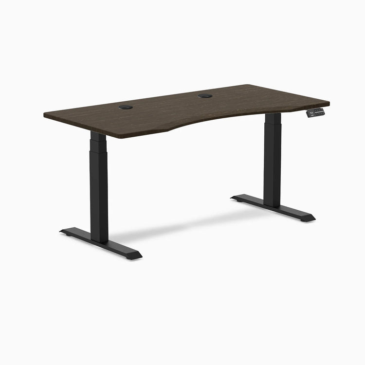 Desky Dual Ergo Edge Sit Stand Desk