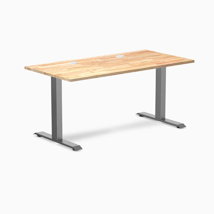 Desky Zero Rubberwood Office Desk