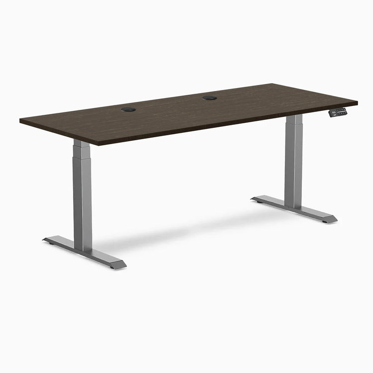 Desky Dual Bamboo Sit Stand Desk