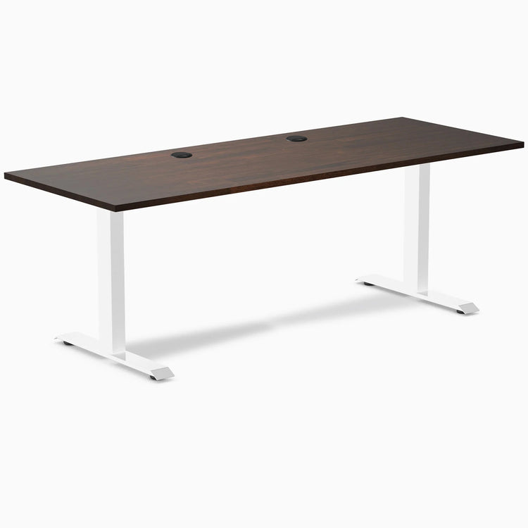 Desky Zero Rubberwood Office Desk