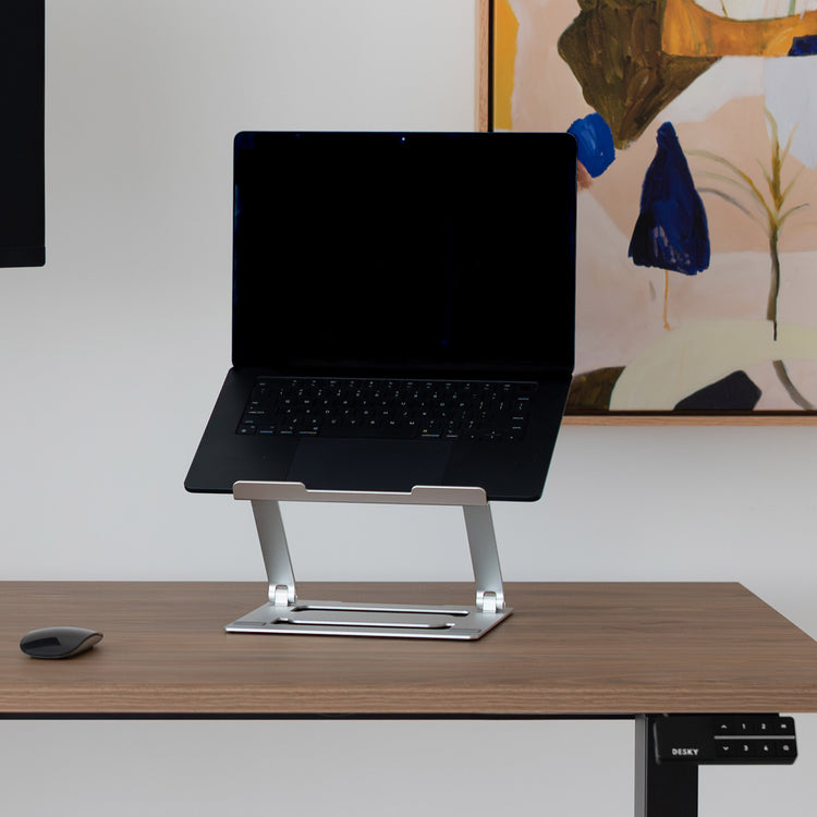 Desky adjsutable laptop riser stand