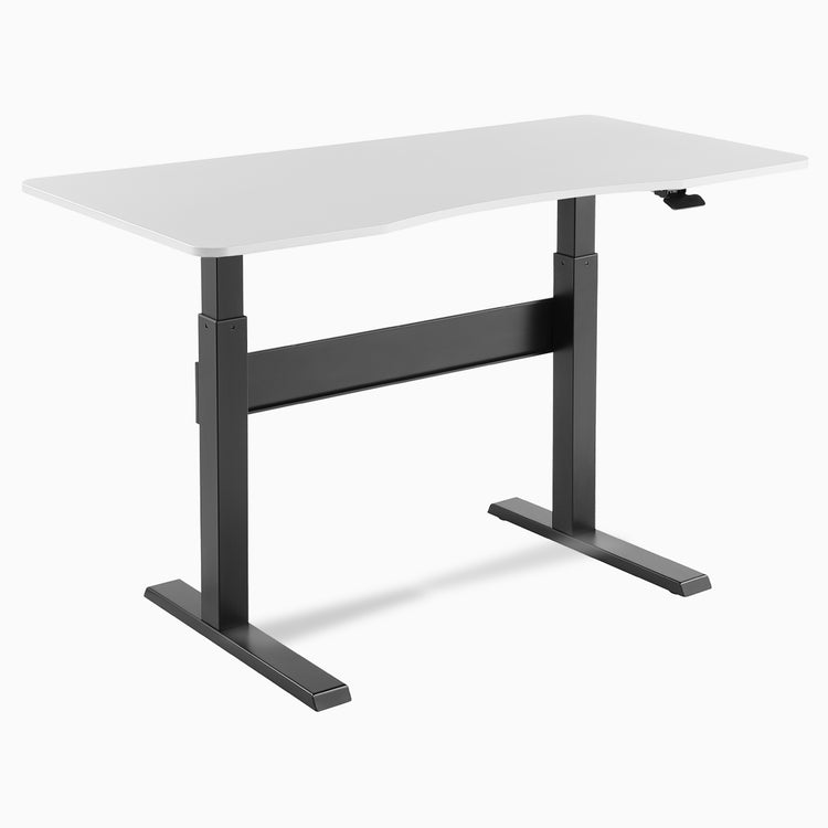 Desky air lift white top black legs
