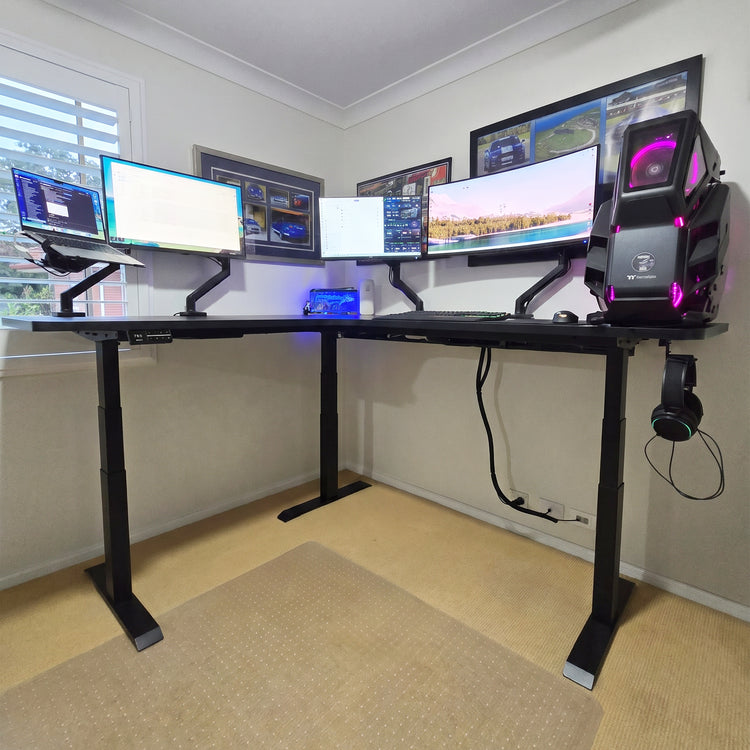 Desky Sigma L-Shape Gaming Desk