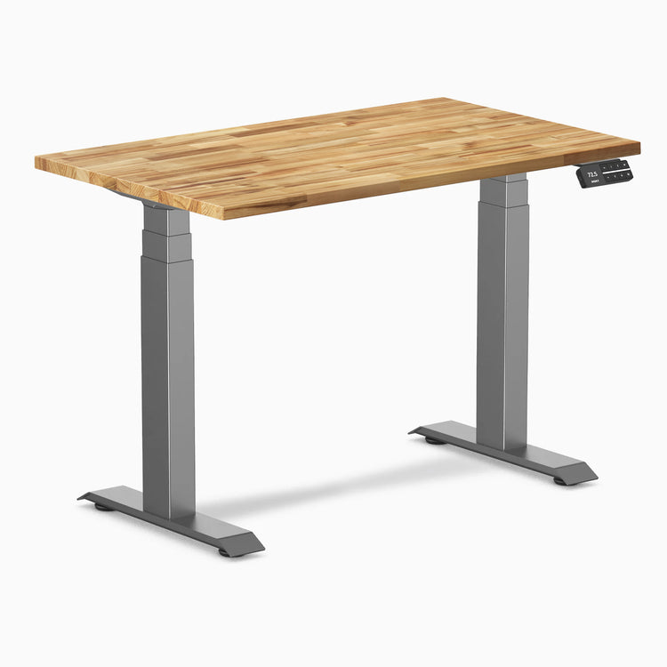 Desky Dual Mini Hardwood Sit Stand Desk