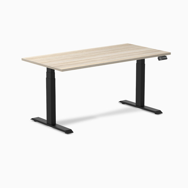 Desky Dual Laminate Sit Stand Desk