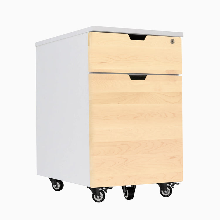 Desky Wooden Minimal Filing Cabinet