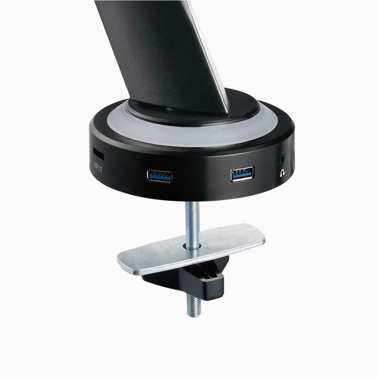 Gaming monitor arm installation