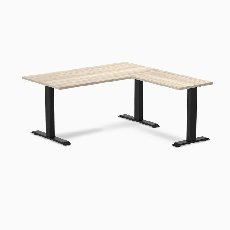 Desky Zero Laminate L-Shape Office Desk
