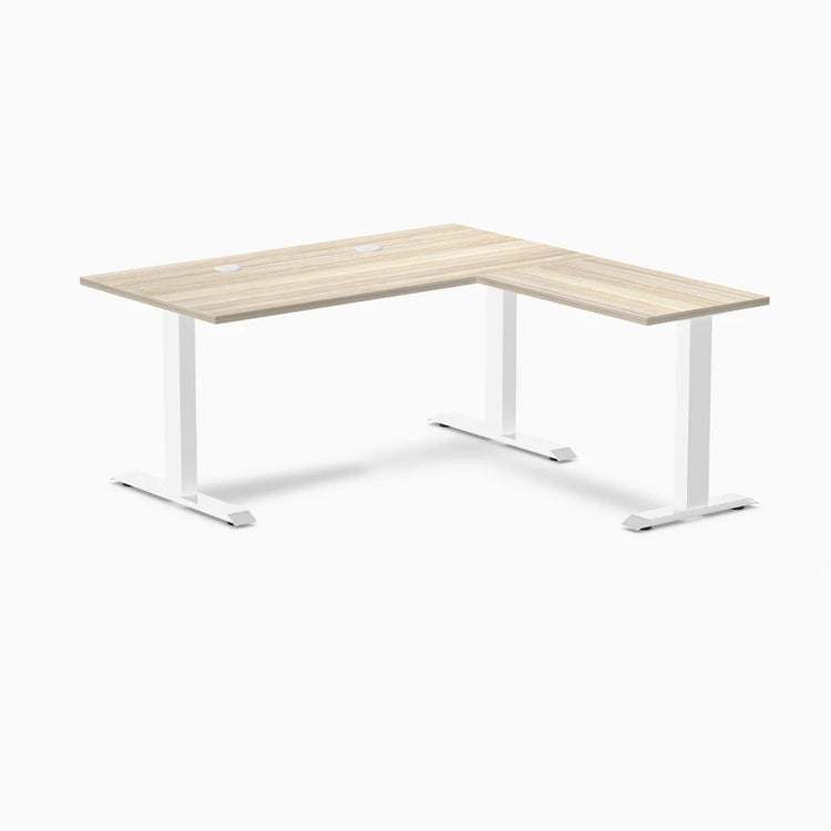 Desky Zero Laminate L-Shape Office Desk