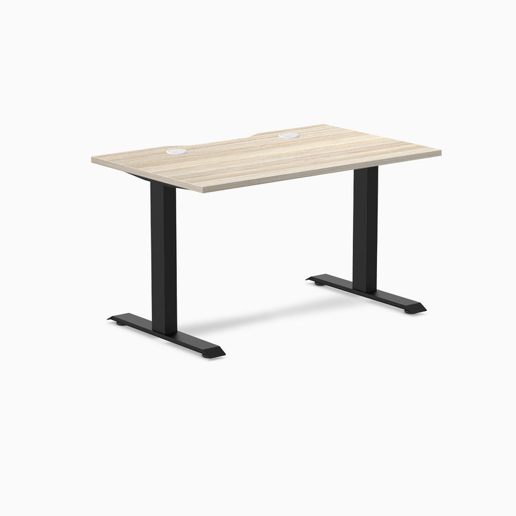 Desky Zero Scalloped Laminate Office Desk