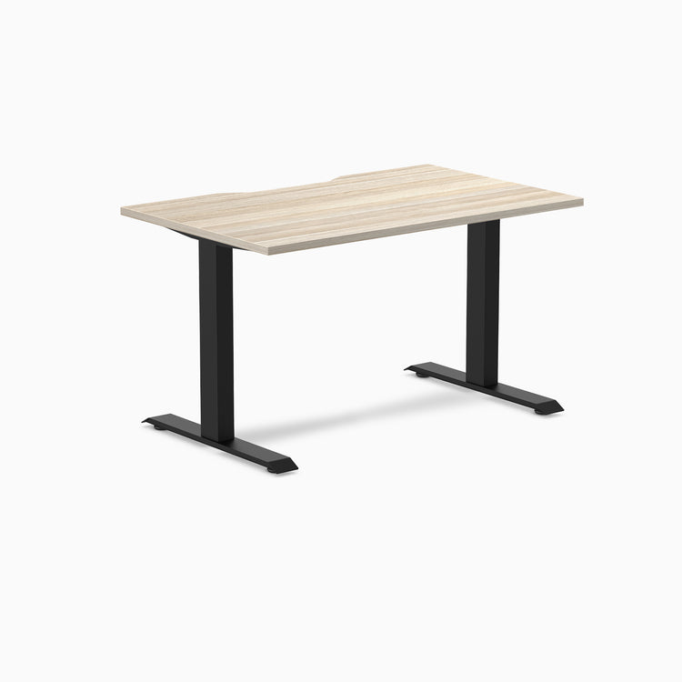 Desky Zero Scalloped Laminate Office Desk
