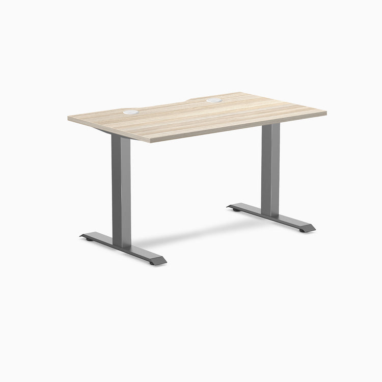 Desky Zero Scalloped Laminate Office Desk