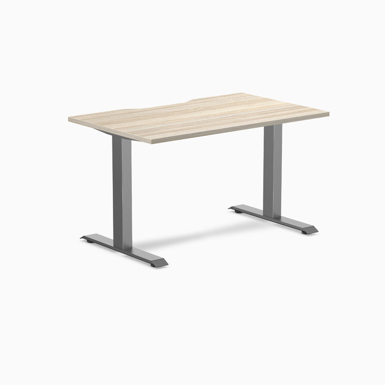 Desky Zero Scalloped Laminate Office Desk