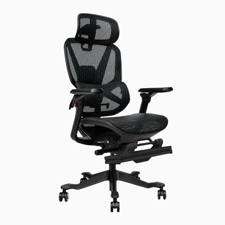 Desky contourra ergonomic office chair in black