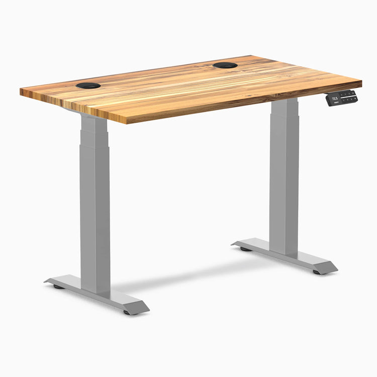 Desky Dual Mini Hardwood Sit Stand Desk