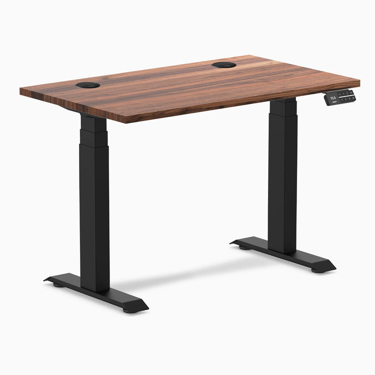 Desky Dual Mini Hardwood Sit Stand Desk