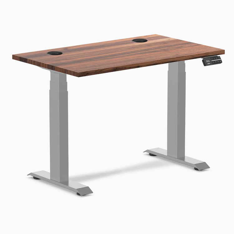Desky Dual Mini Hardwood Sit Stand Desk