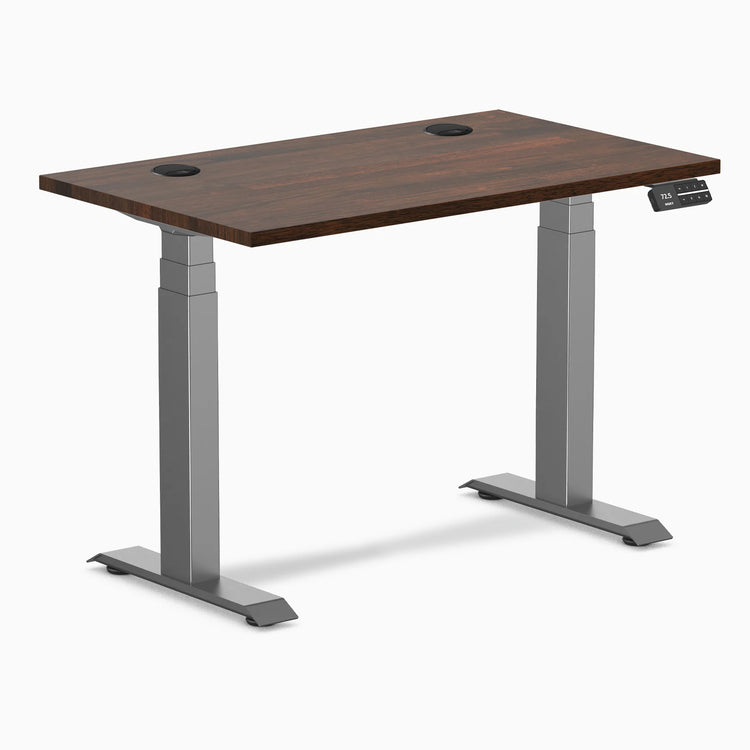 Desky Dual Mini Rubberwood Sit Stand Desk
