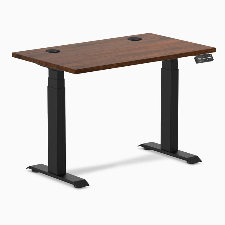 Desky Dual Mini Rubberwood Sit Stand Desk
