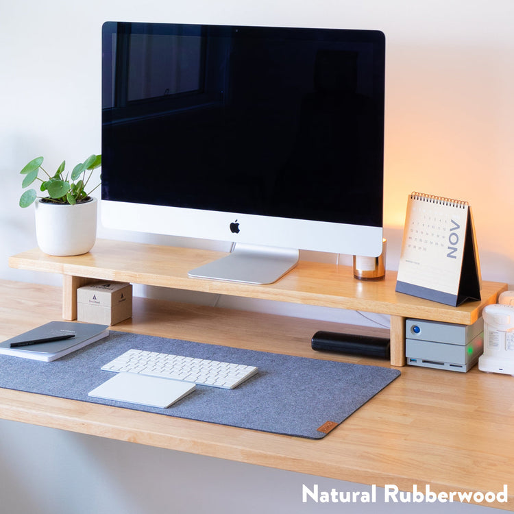 Desky Monitor Stand-White- - Desky Canada