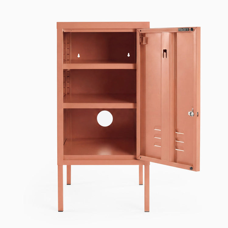 Desky Oslo Metal Locker Cabinet-Accessories-Desky-Black-Right Opening-Desky® Australia