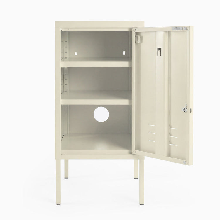 Desky Oslo Metal Locker Cabinet-Accessories-Desky-Black-Right Opening-Desky® Australia