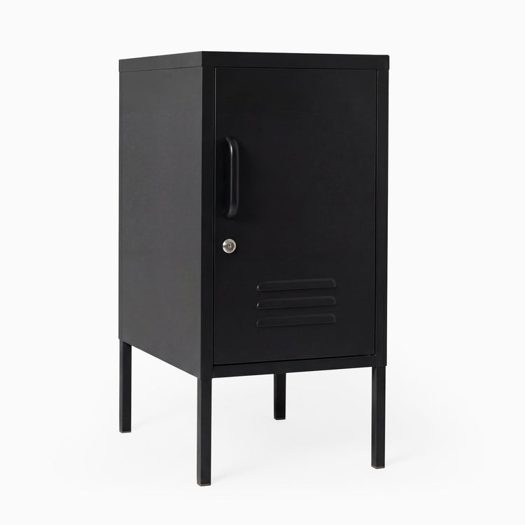 Desky Oslo Metal Locker Cabinet-Accessories-Desky-Black-Right Opening-Desky® Australia