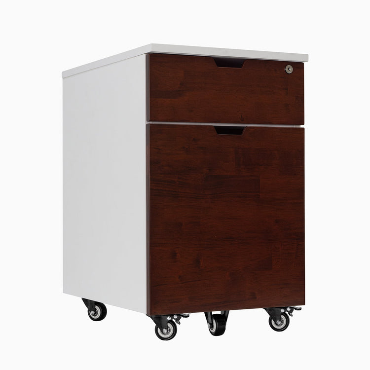 Desky Wooden Minimal Filing Cabinet