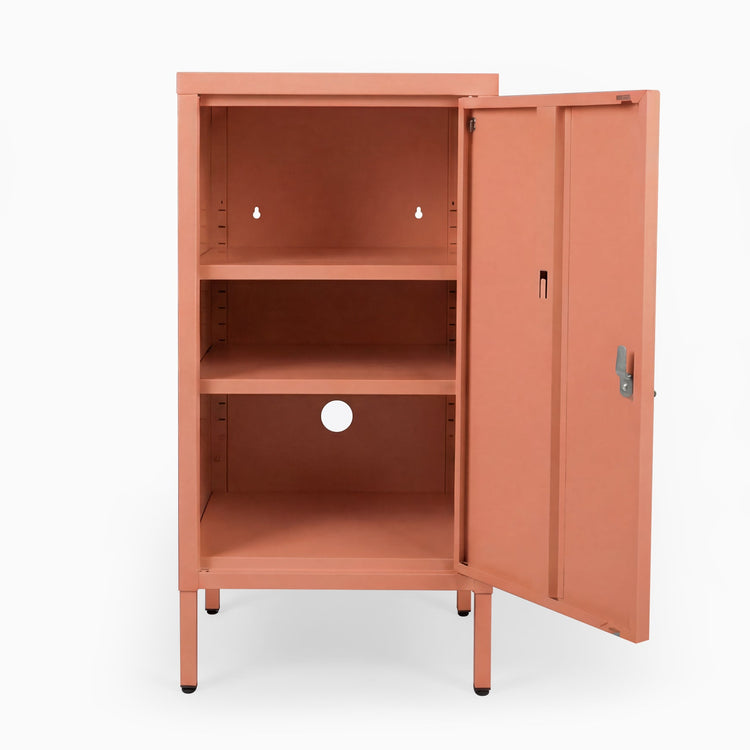 Desky Sidekick Metal Locker Cabinet-Accessories-Desky-Black-Right Opening-Desky® Australia