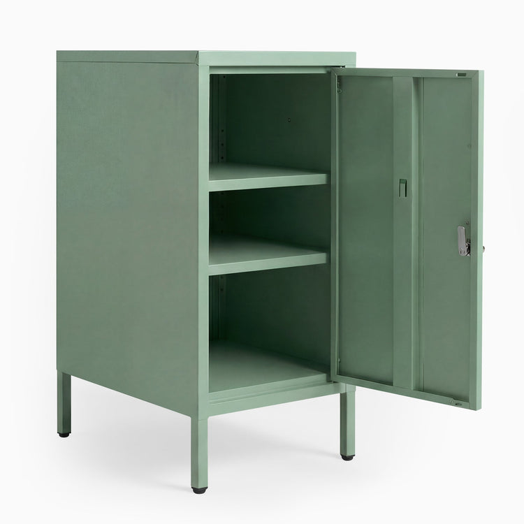 Desky Sidekick Metal Locker Cabinet-Accessories-Desky-Black-Right Opening-Desky® Australia
