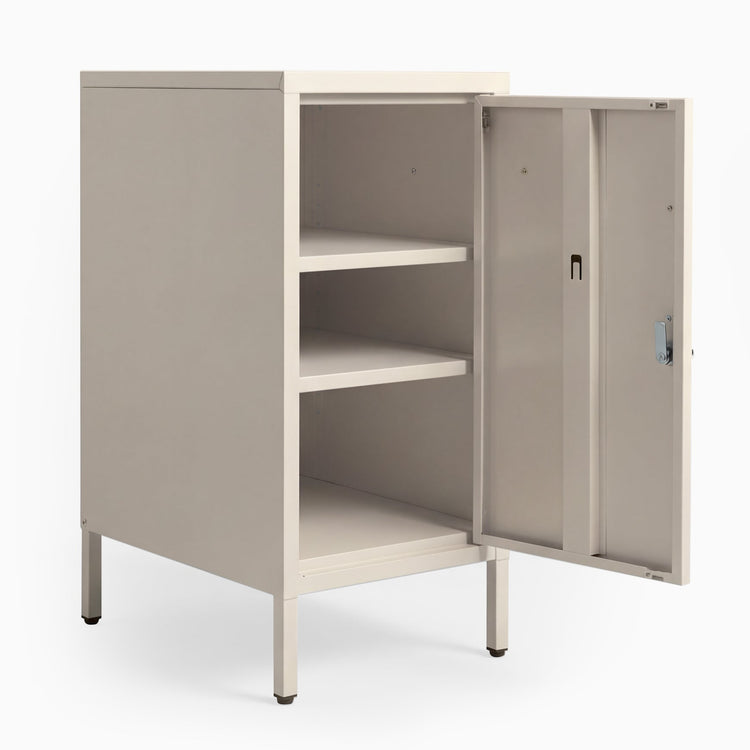 Desky Sidekick Metal Locker Cabinet-Accessories-Desky-Black-Right Opening-Desky® Australia