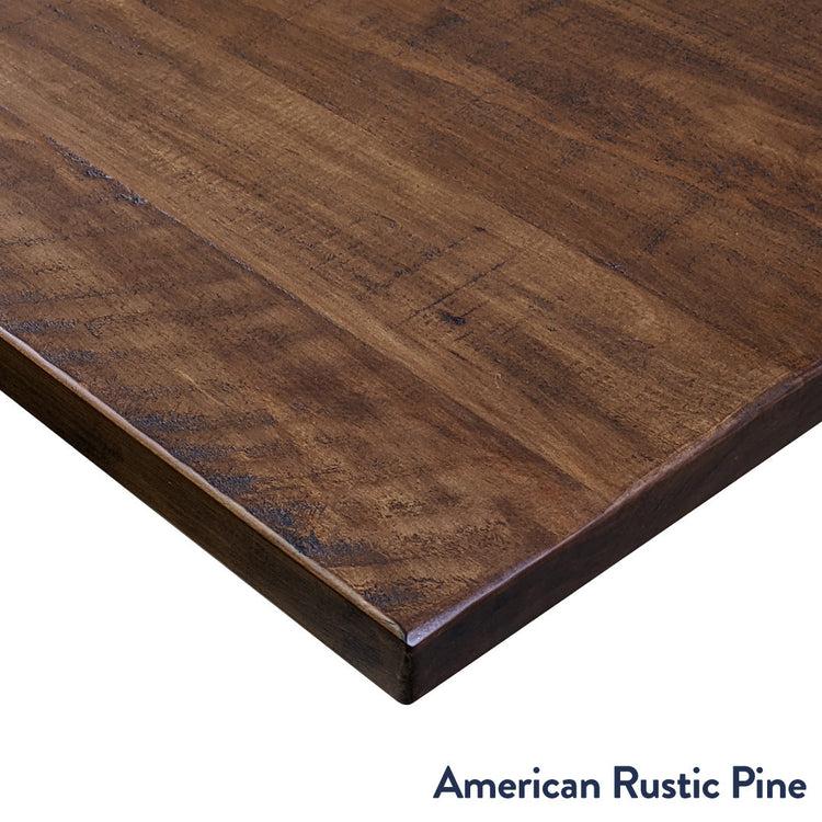softwood corner desk