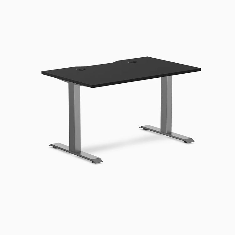 Desky Zero Scalloped Laminate Office Desk