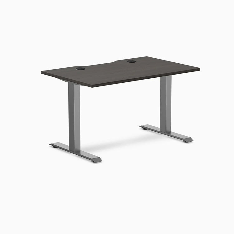 Desky Zero Scalloped Laminate Office Desk