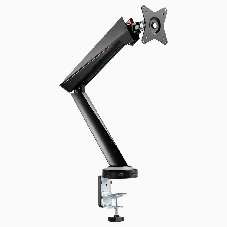 single LED gaming monitor arm