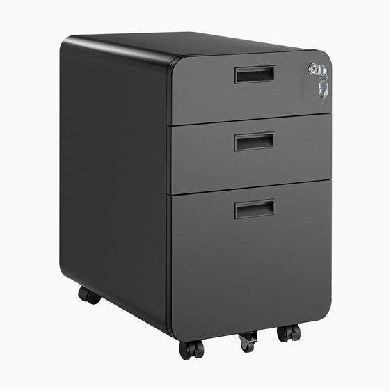 desky 3 mobile drawer filing cabinet