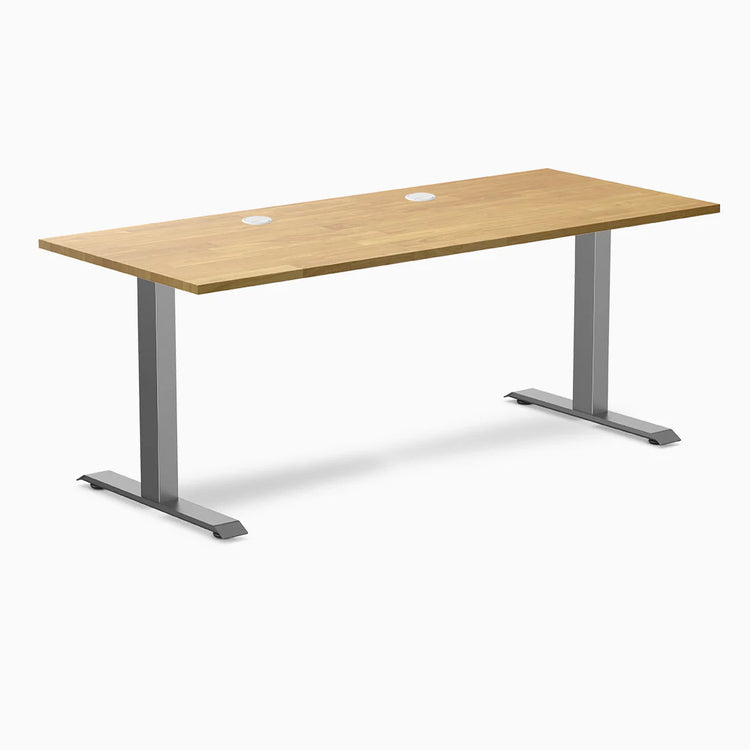 Desky Zero Rubberwood Office Desk