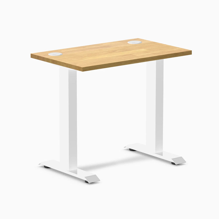 Desky Zero Mini Rubberwood Office Desk