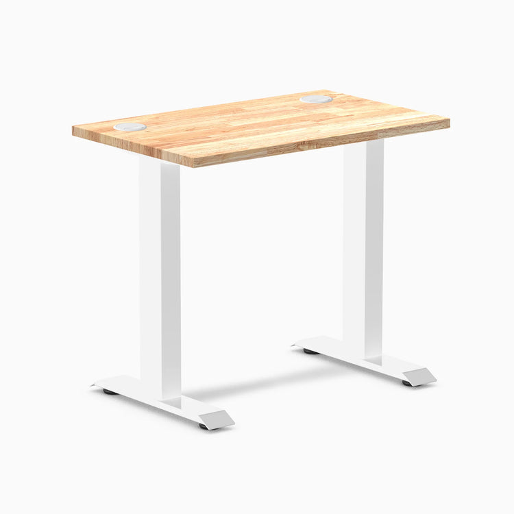 Desky Zero Mini Rubberwood Office Desk