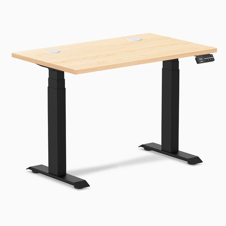 Desky Dual Mini Hardwood Sit Stand Desk