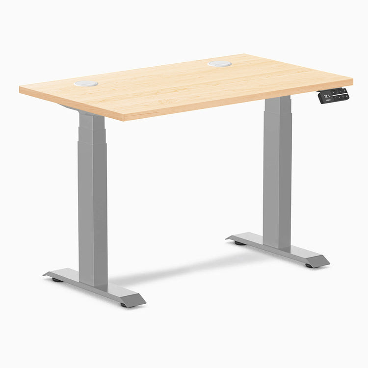 Desky Dual Mini Hardwood Sit Stand Desk