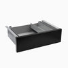 black drawer in grey frame