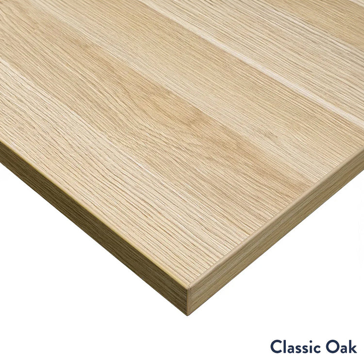 Desky Zero Scalloped Melamine Office Desk-Desky® Australia