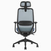 Blue coilflex spring mechanism ergo chair