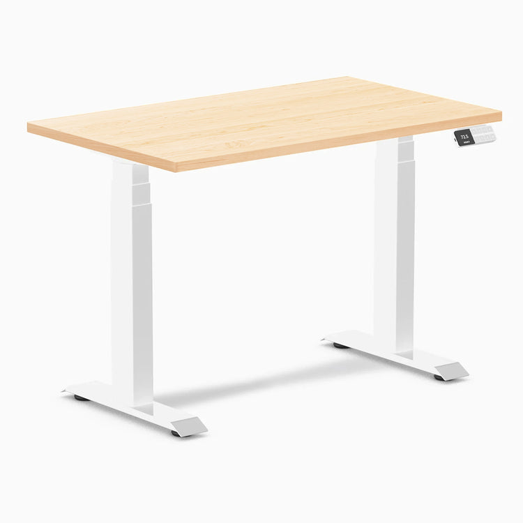 Desky Dual Mini Hardwood Sit Stand Desk