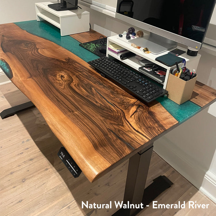 Desky Resin Hardwood Office Desk-Desky®