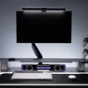 Dual zone light bar attached to monitor - Desky