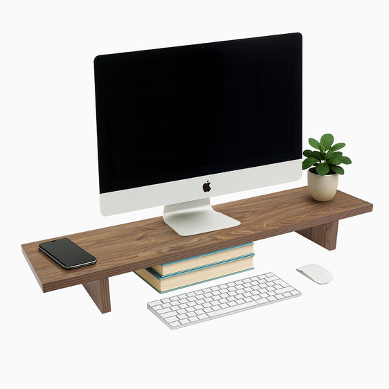 desky wooden monitor stand