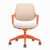 Ergonomic desk chair in orange - Desky